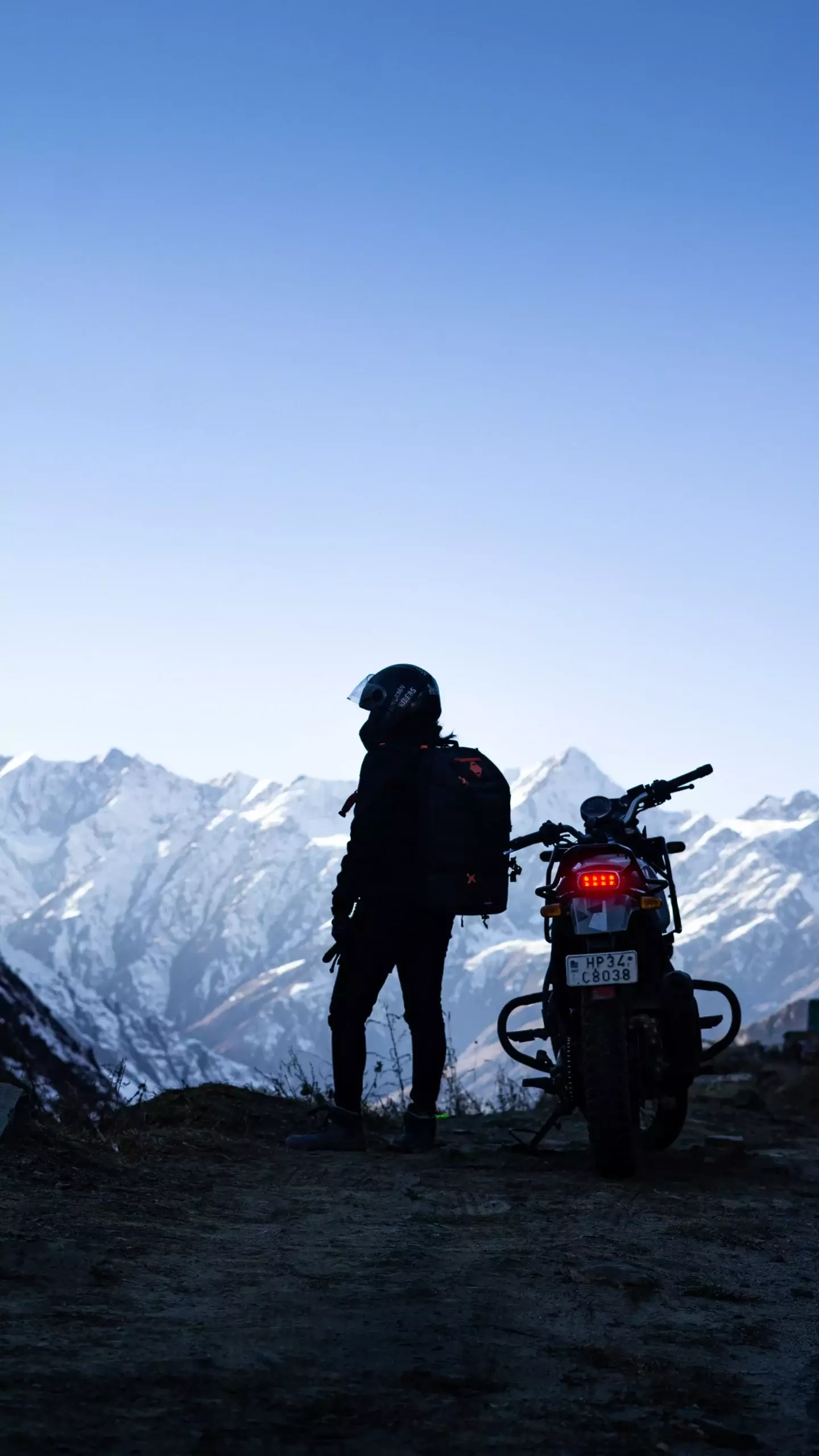 Solo Royal Enfied Himalayan Motorcycle Tour